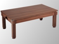 Billard table premier prix supreme dpt superleague: billard pool moderne Windsor chêne foncé plateau table transformable