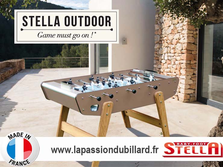 Baby foot stella d'extrieure star outdoor 